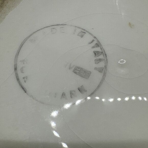 VTG Himark Italy Large Ceramic Hand Painted Peaches & Fruit 8” 56oz Pitcher EUC - Picture 7 of 7